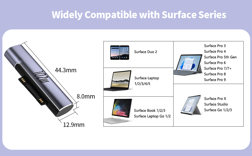 Magnetic Charger for Surface
