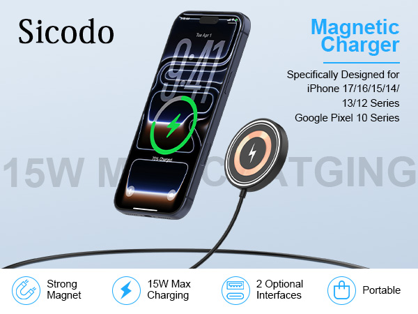 magsafe wireless charger for iphone