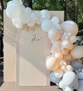 RELBRO Spring Clamps, 3.5 Inch Clear Plastic Clips for Balloon Arch Backdrop Craft Decoration, In...