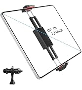 KraftGeek Phone iPad Tripod Mount, iPhone Holder for Tripod with 1/4” Screw Adapter, iPhone Tripo...