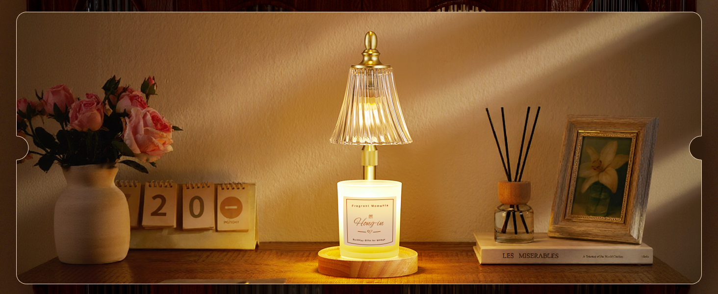 candle warmer lamp with timer