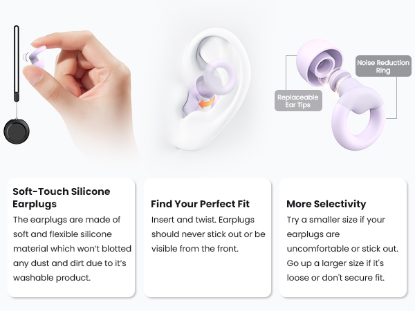 noise reducing ear plugs