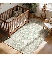 BGASZ Washable Area Rugs 5'x7', Ultra Soft Carpet for Kids Room,Non-Slip/Low Pile,Stain Resistant...