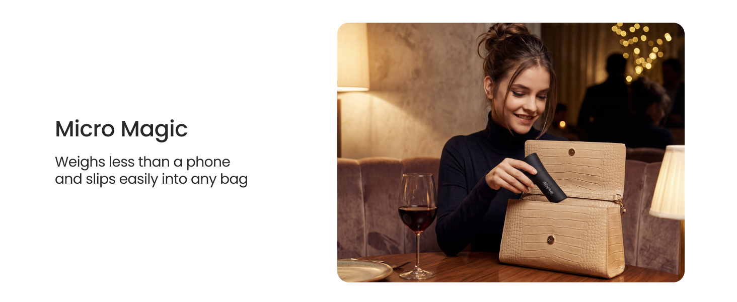 portable electric massagers travel women wife men husband birthday