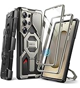 TONGATE Magnetic Stand for Samsung Galaxy S25 Ultra Case, Compatible with Magsafe, [Military Drop...