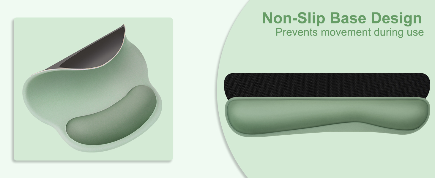 Ergonomic Memory Foam Wrist Rest for Laptop, Computer