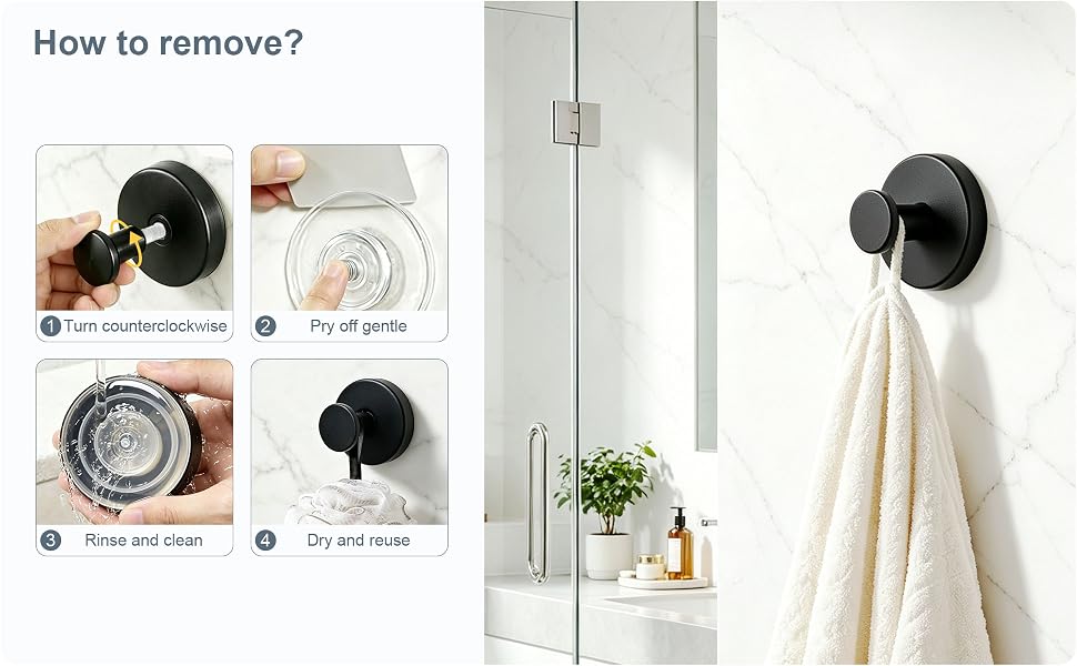 towel hooks for bathroom