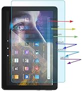 YINOVEEN 2PCS Anti Blue Light Screen Protector for Fire HD 10 / HD 10 Plus Tablet 10.1 inch (2023...