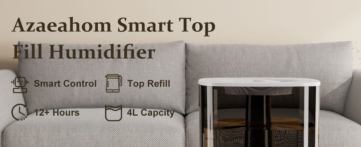 Azaeahom Smart Top Fill Humidifer