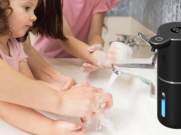 The automatic soap dispenser touchless is designed for versatility