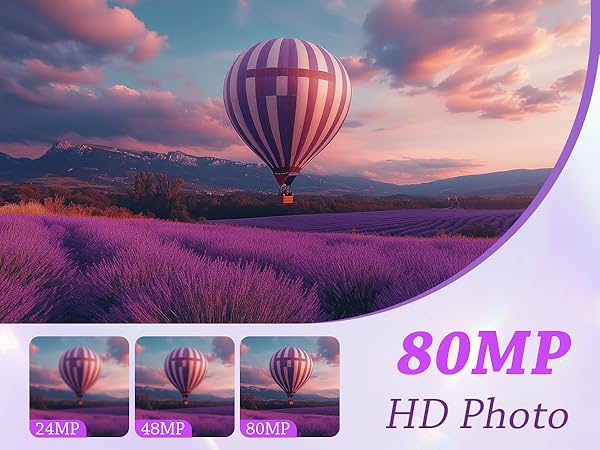 4K 80MP Video Camera