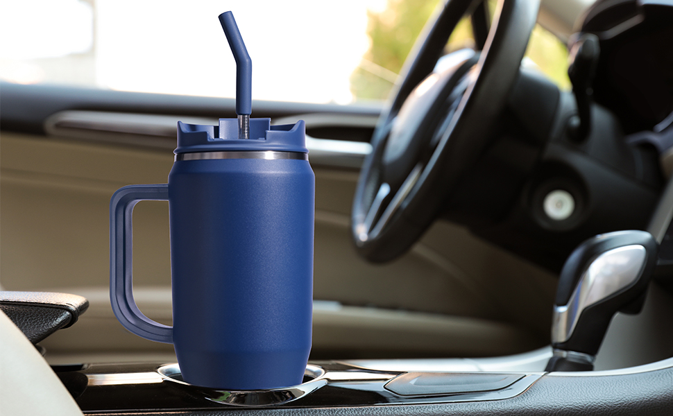 insulated cup with handle