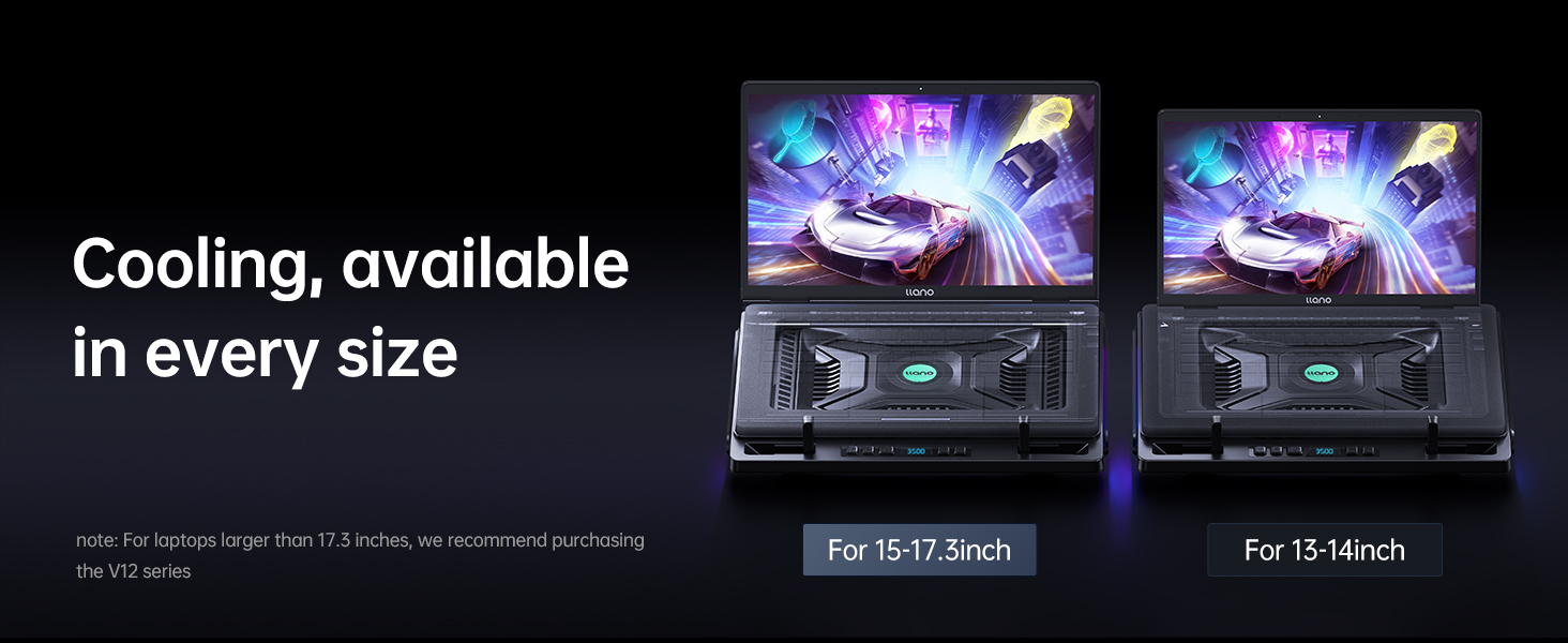Cooling, available in every size