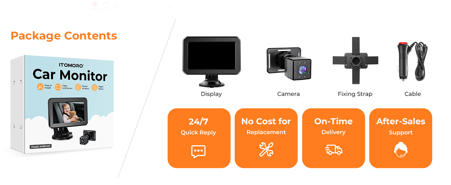 car video monitor for baby