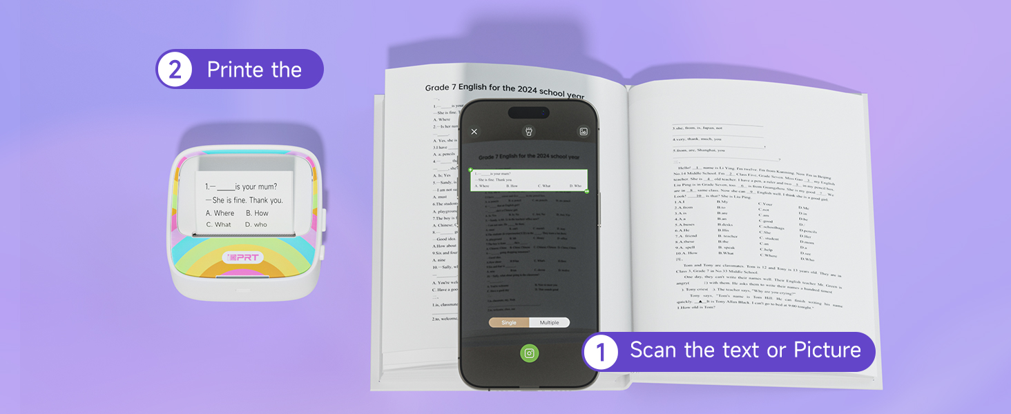 mini sticker machine