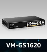 VIMIN 16-Port Gigabit Ethernet Switch with 2 Uplink 1000Mbps Ports, 18-Port Network Switch