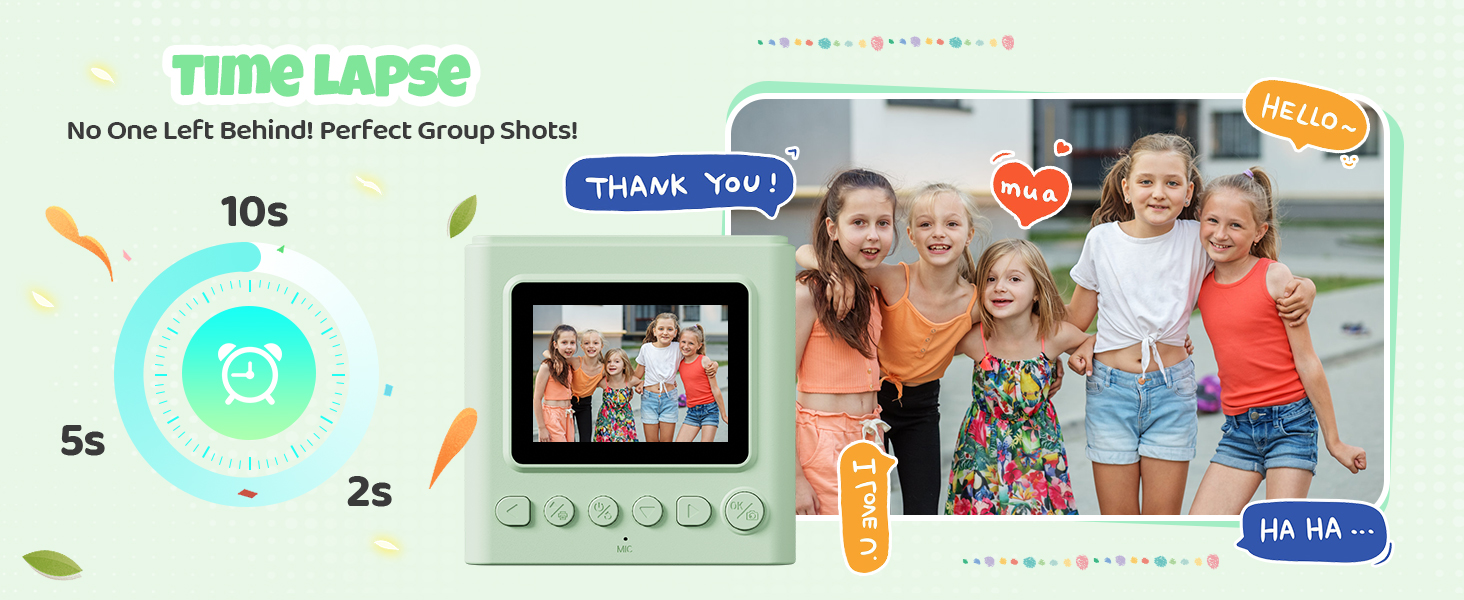 Kids Camera Instant Print