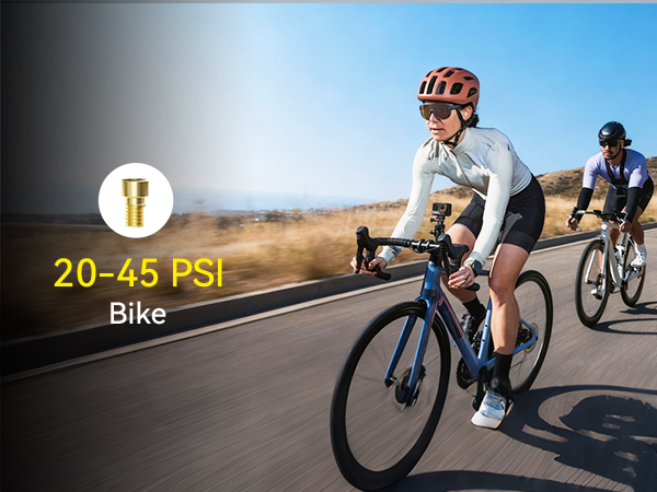 Portable Tire Inflator for Bike