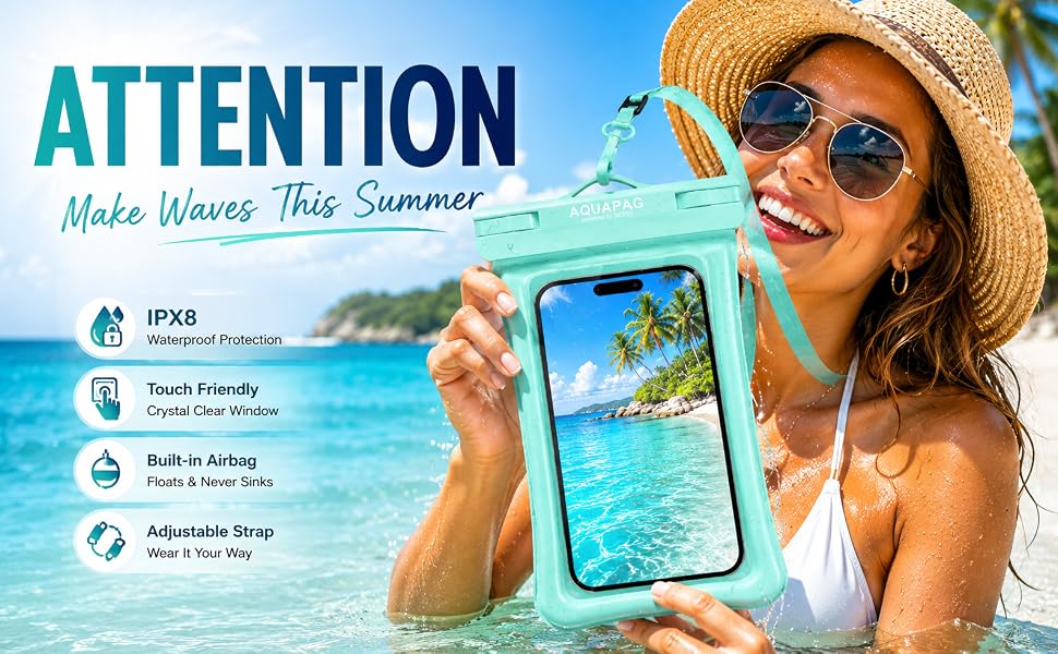 waterproof phone pouch