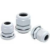 Muelnmey 3 PCS Smaller 2 M25 (12-15mm) Connectors and 1 M32(16-21mm) for Muelnmey Boxes.