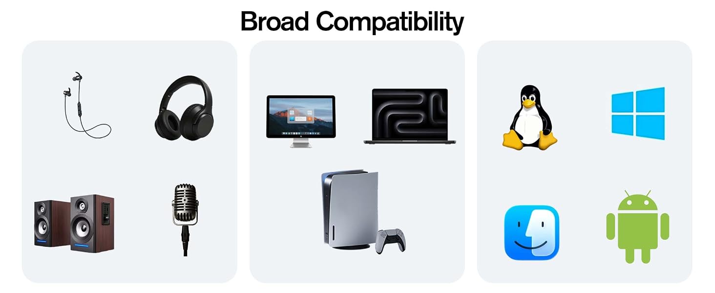 Broad Compatibility