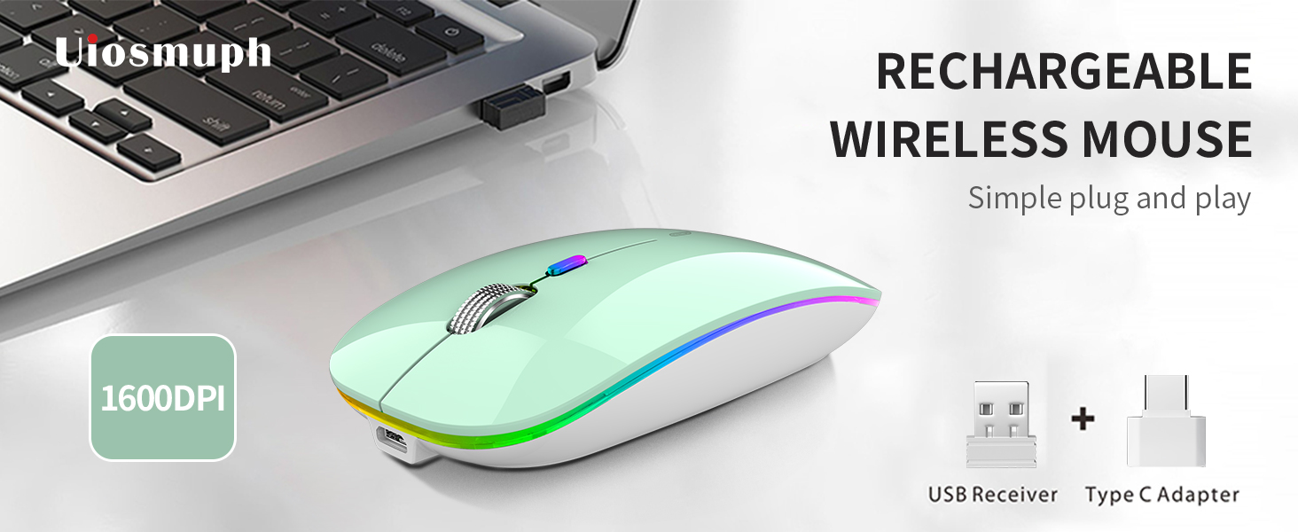 LED wireless mouse