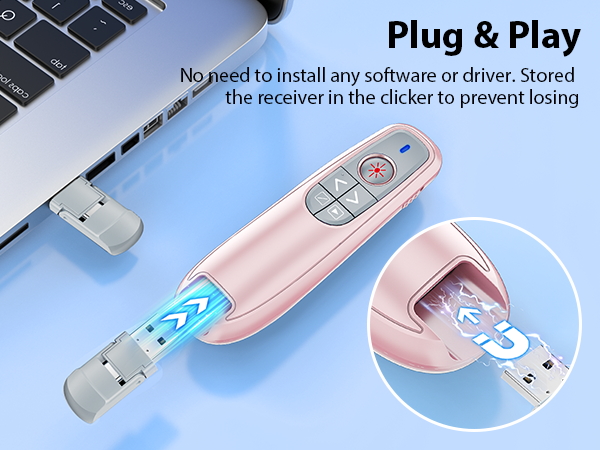 presentation clicker wireless presenter remote clicker