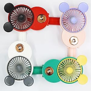 misting mickey mouse mini fan