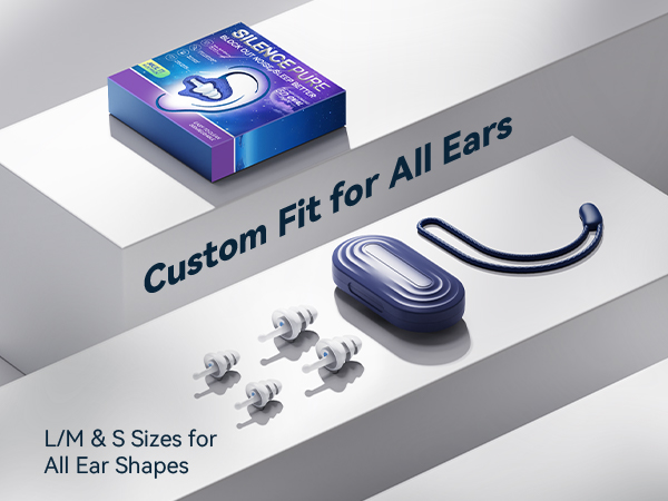 Silicone Noise Cancelling Ear Plugs