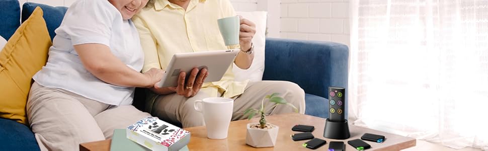 Vodeson uses a removable battery.