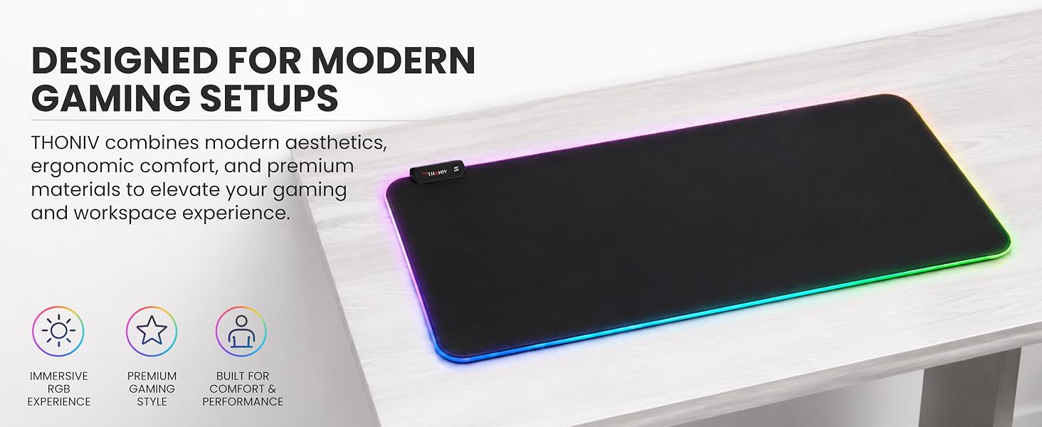 RGB Mouse Pad Extended