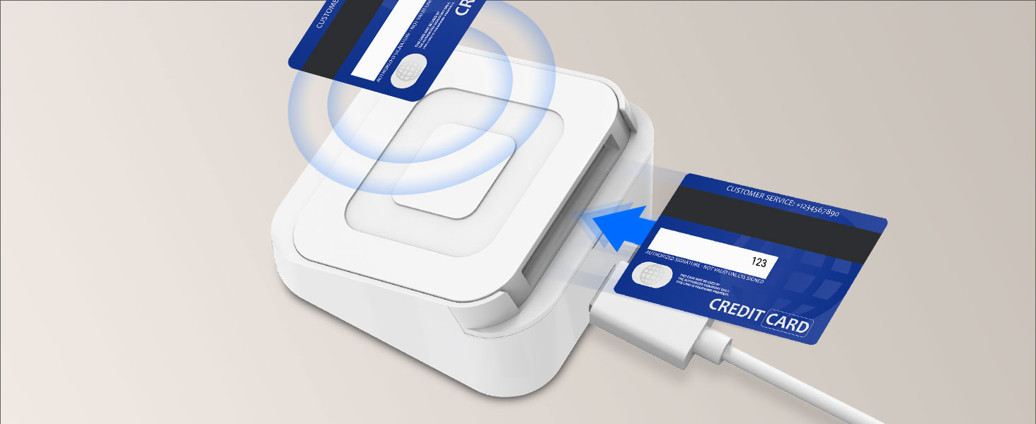 Square Dock for Square Reader 1st Generation, Holder Stand for Square Card Reader 1st Generation,