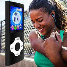 Listening to music while exercising