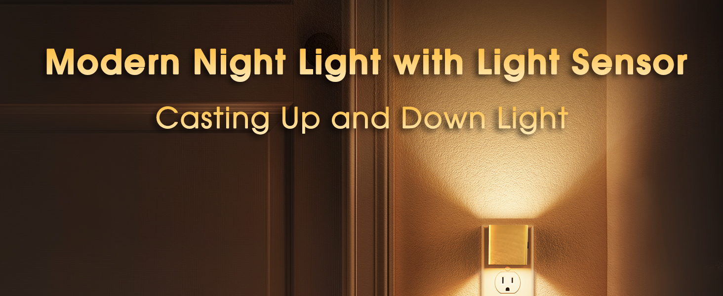 gold night light