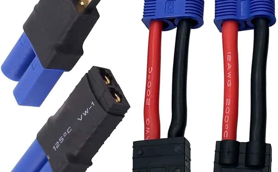 TRX Traxxas Lipo Battery Plug to EC5