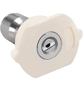 White Pressure Washer Spray Nozzle Tip 40 Degree Metal Nozzle Tips, Standard Pressure Washer Part...