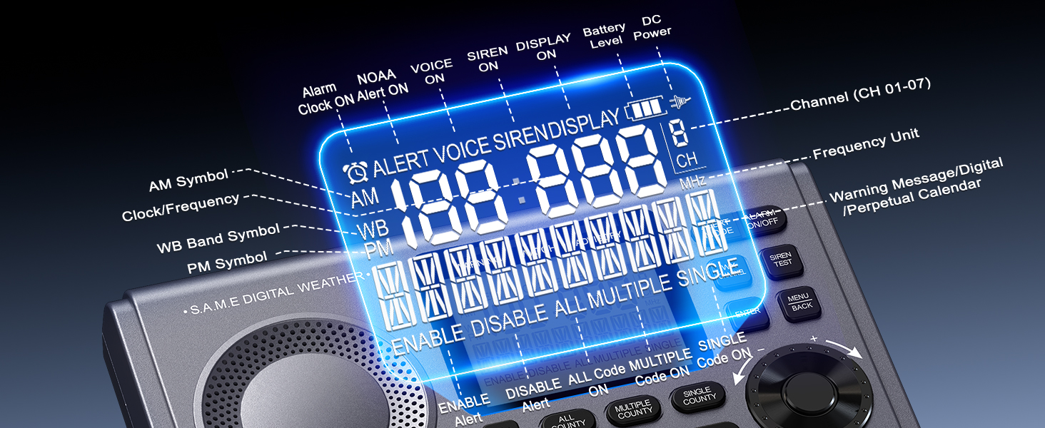 weather alert radio noaa s.a.m.e