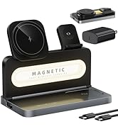 3 in 1 Wireless Charging Station for Apple MagSafe Charger,Magnetic Wireless Charger Stand for iP...