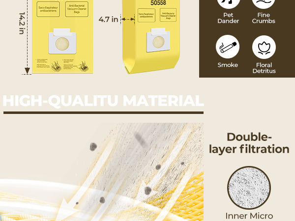 kenmore vacuum bags