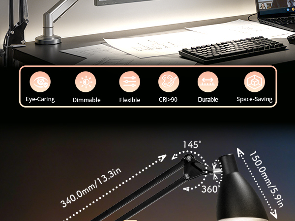 adjustable desk lamp