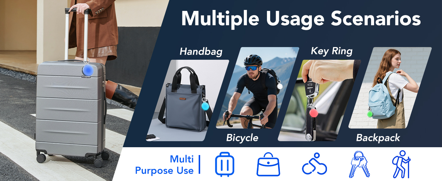 Item Locator for Key Item Locator for Wallet Item Locator for Suitcase smart item trackers