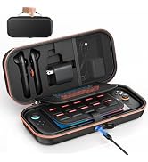 [Charge inside] Carrying Case for Nintendo Switch 2 2025 / Switch OLED / Switch with Adapter and ...
