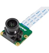 Arducam for Raspberry Pi Camera, 4K IMX415 Low Light Camera Module with M12 Lens, 15-15pin, 15-22...