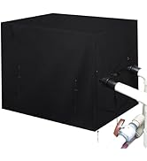 Pool Heat Pump Cover Pool Heater Cover Black Oxford Pool Heat Pump Covers for Outside Units, Wate...