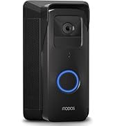 iTODOS Solar Charger for Blink Video Doorbell,Solar Power Bank Mount,Continuously Supply Power to...