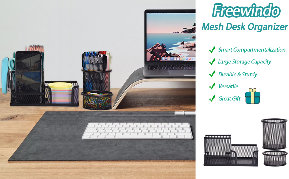 Freewindo Mesh Desk Organizer