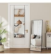 Antok Door Mirror, Full Length Mirror Over The Door, 49'' x 15'' Hanging Mirrors, Wall Mirrors, W...