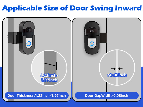 no drill ring doorbell mount