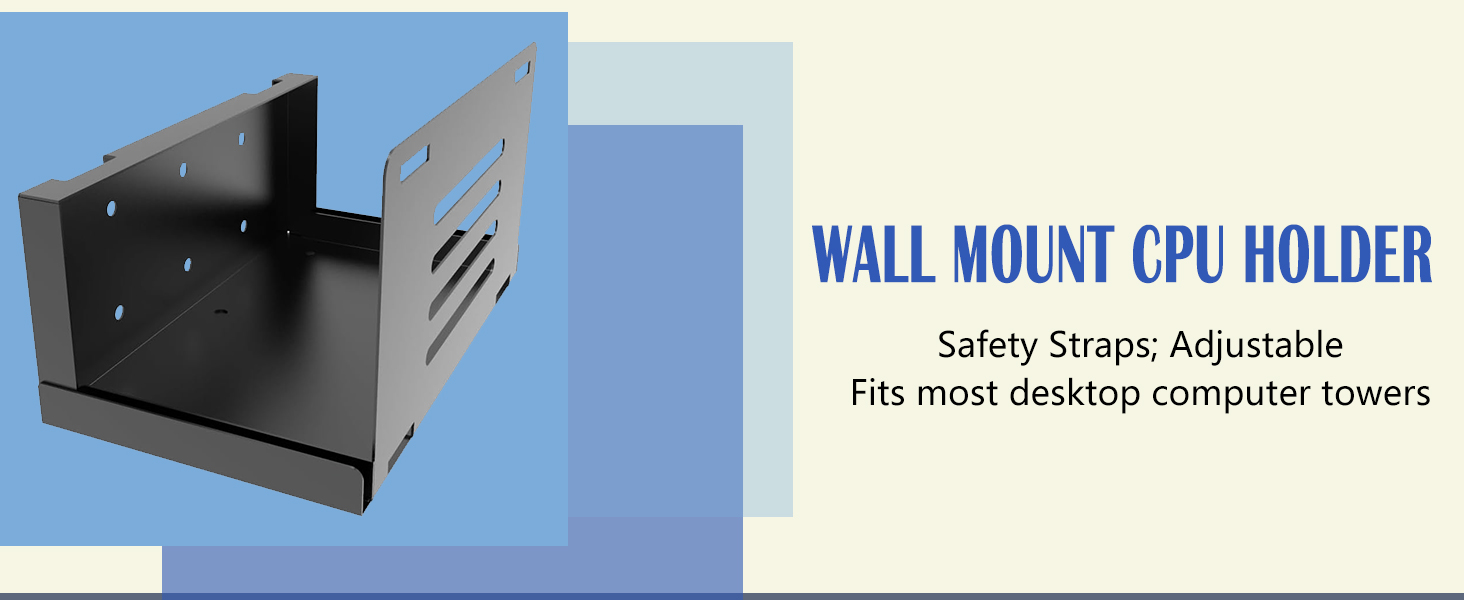 wall mount cpu holder