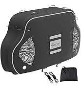 RVINGPRO Bike Cover for Transport on Rack - Bike Cover for 2 Bikes on Rear Bike Rack, 600D Oxford...